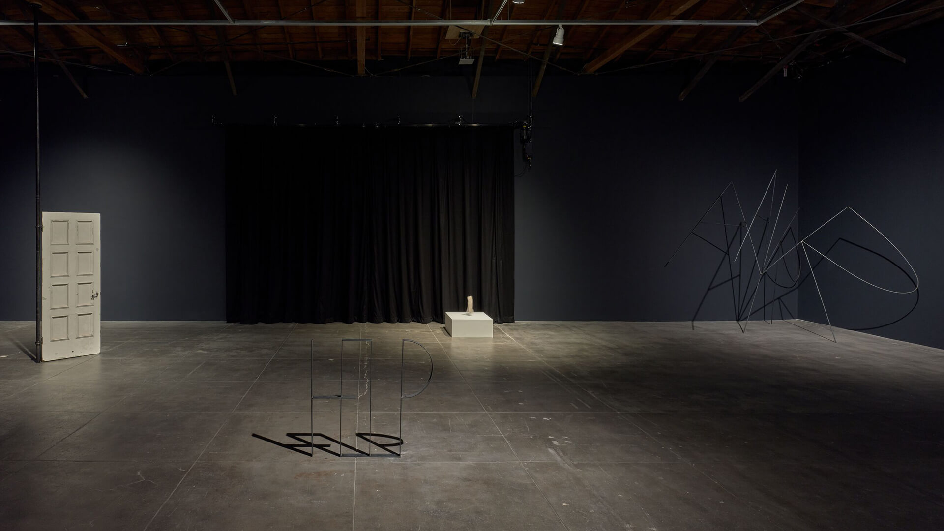 Seven-year ongoing relationship, multichannel video and sound installations