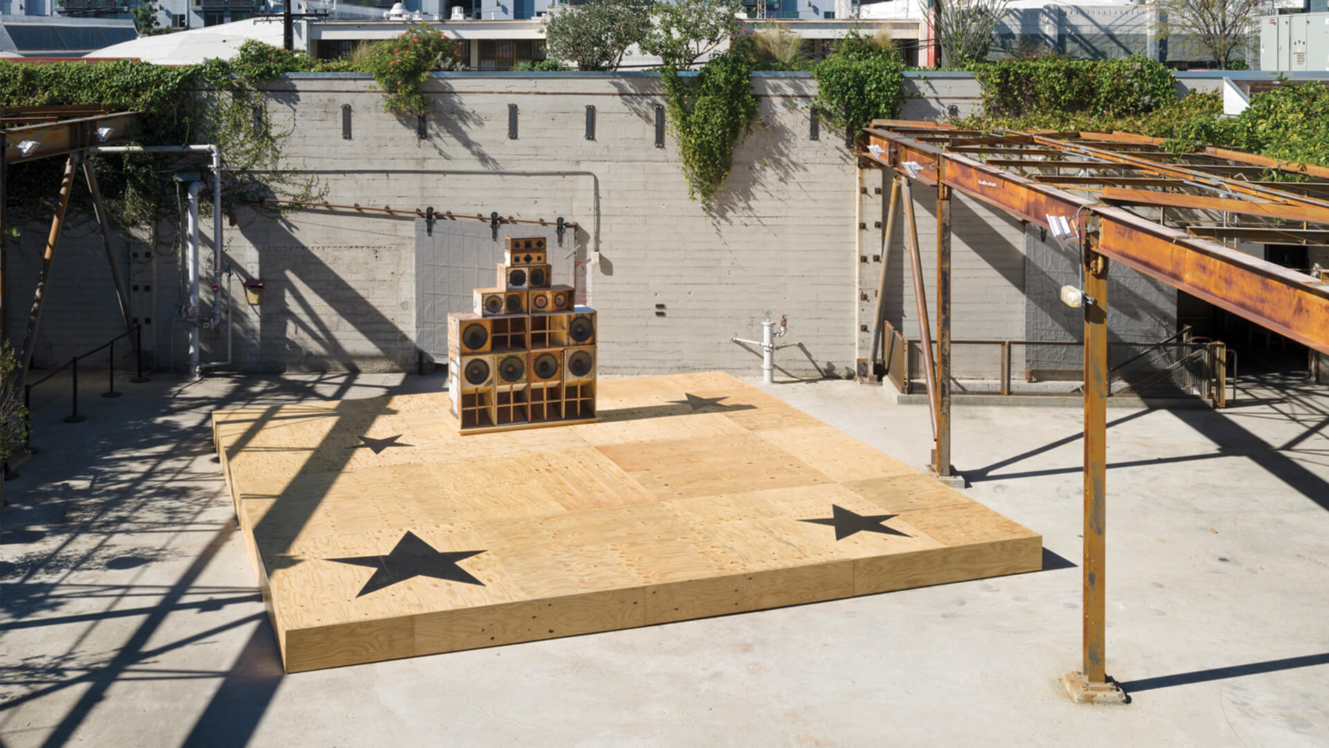 Seven-year ongoing relationship, multichannel video and sound installations